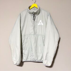 Palace Anorak Thinsulate Platinum XL Grey / White